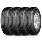 Kit 4 Pneu Continental Aro 17.5 235/75r17.5 132/130m Hybrid Ls