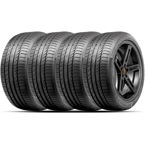 Kit 4 Pneu Continental Aro 18 225/45R18 95Y Contisportcontact 5 Ssr Run Flat