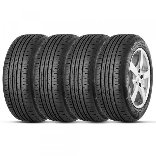 Kit 4 Pneu Continental Aro 19 235/55r19 105v Eco Contact 5 Suv