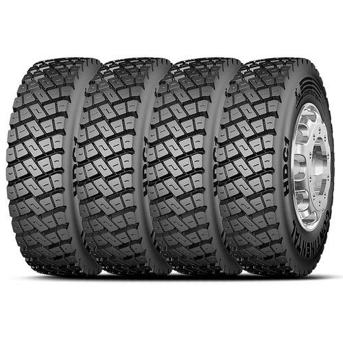 Kit 4 Pneu Continental Aro 22.5 275/80r22.5 149/146k Hdc1+