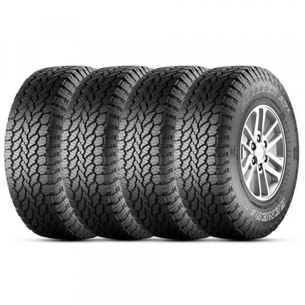 Kit 4 Pneu General Aro 17 225/65r17 102h Fr Grabber At3 - Continental