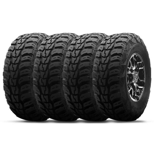 Kit 4 Pneu Kumho Aro 17 35x12.5r17 124q Road Venture Mt Kl71