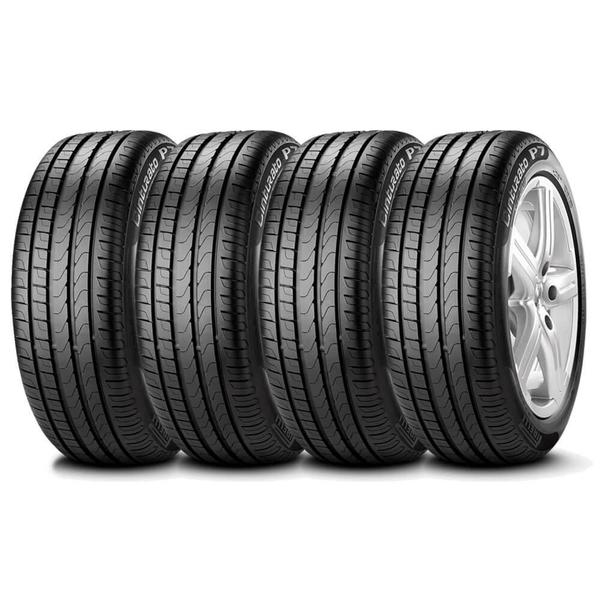 Kit 4 Pneu Pirelli Aro 17 205/50r17 93w Cinturato P7 Extra Load