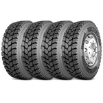 Kit 4 Pneu Pirelli Aro 22.5 275/80r22.5 149/146L M+S Tg01