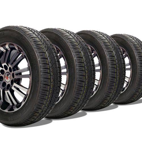 Kit 4 Pneu Remoldado Aro 14 175/65 R14 Sepang Strong