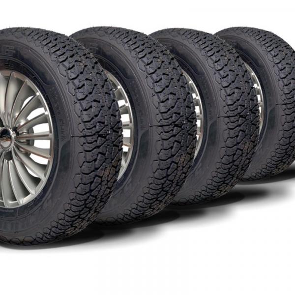 Kit 4 Pneu Remoldado Aro 14 175/80r14 Am Plus - Amazon