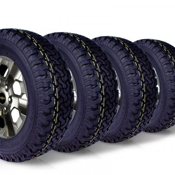 Kit 4 Pneu Remoldado Aro 16 255/70r16 Bf Strong