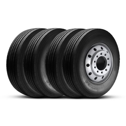 Kit 4 Pneu Tristar Aro 22.5 295/80R22.5 152/149L 18Pr Ts734