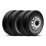 Kit 4 Pneu Tristar Aro 22.5 295/80r22.5 152/149l 18pr TS734