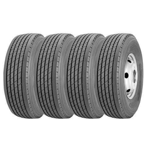 Kit 4 Pneu Xbri Aro 22.5 275/80r22.5 16pr 147/144m Ecoway