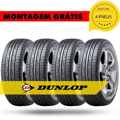 Kit 4 Pneus 205 55 R16 91v Splm704 Dunlop Polo Passat Golf Stilo Corolla Jetta Vectra - Gnr