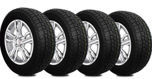 Kit 4 Pneus 205/60R15 Remoldado Am Plus 86R