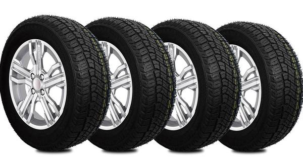 Kit 4 Pneus 205/60R15 Remoldado Am Plus ATR