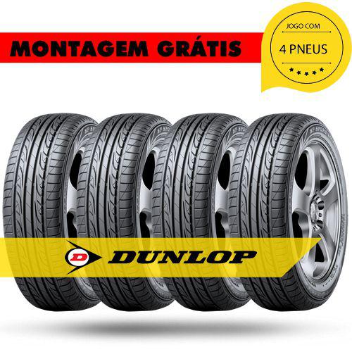 Kit 4 Pneus 185 55 R16 83v Splm704 Dunlop Fit Strada March City 416067dup44 - Gnr