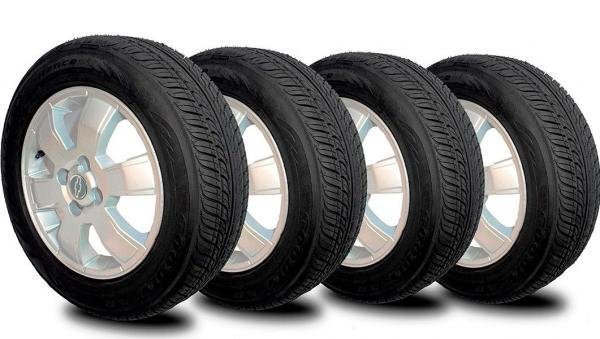 Kit 4 Pneus 185/65 R15 Recauchutados Am Plus Desenho Direcional