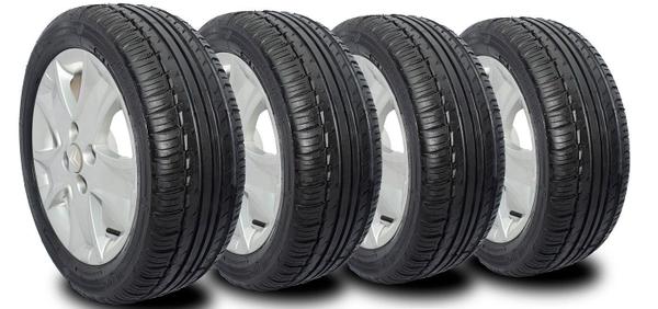 Kit 4 Pneus 195/50R15 Remoldado Wemic - Am Plus