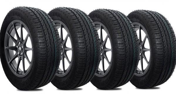 Kit 4 Pneus 195/60R15 Remoldado Am Plus