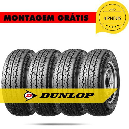 Kit 4 Pneus 195 70 R15c 104s Splt30 Dunlop Vitara Bongo Eurovan Caravelle Sprinter Hr - Gnr