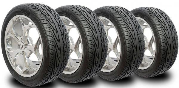 Kit 4 Pneus 225/45R17 Remoldado Forlli