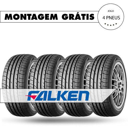 Kit 4 Pneus 5 50 R15 82v Ze Falken Gol Parati Saveiro Fortwo 19 415077dup25 - Gnr