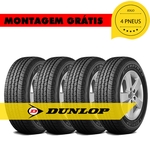 Kit 4 Pneus 225/70 R17c 108/106s At20 Lv Dunlop Hilux 2015 Em Diante