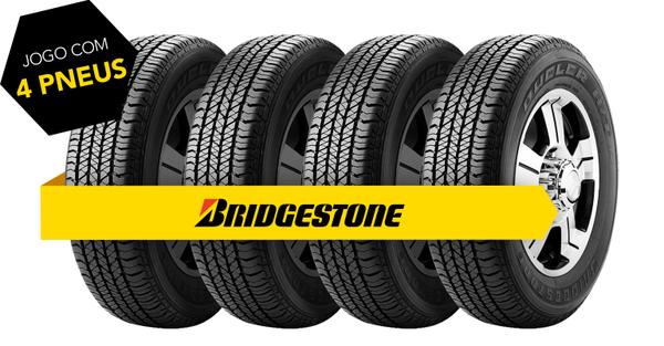 Kit 4 Pneus 255/60r18 Dueler H/t 684 Iii Ecopia Bridgestone