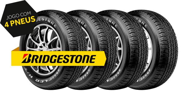 Kit 4 Pneus 265/60r18 Dueler H/t 684 Ii Ecopia Bridgestone