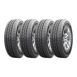 Kit 4 Pneus Aderenza Aro 16 205/75R16 Cargo Max 8 Lonas 110/108R