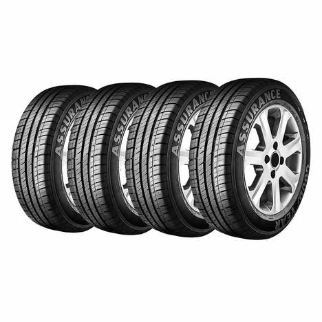 Kit 4 Pneus Aro 14 175/65R14 Goodyear Assurance