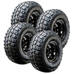 Kit 4 Pneus Aro 15 Gt Radial 33x12,5 R15 Adventuro Mud-terrain 108q