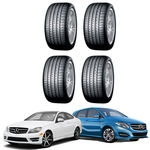 Kit 4 Pneus Aro 17 Original Mercedes Benz Classe A/ B 225/45r17 91w Yokohama