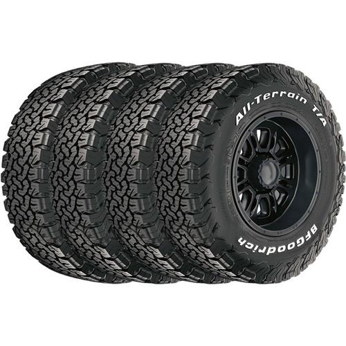 Kit 4 Pneus Aro16 BFGoodrich LT265/70R16 121/118S All Terrain T/A KO2 - Michelin