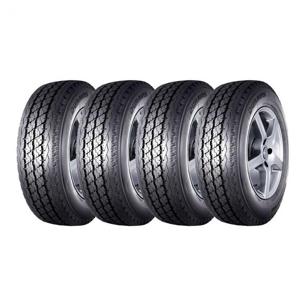 Kit 4 Pneu Bridgestone 225/70 Aro 15C Duravis R630 112/110R