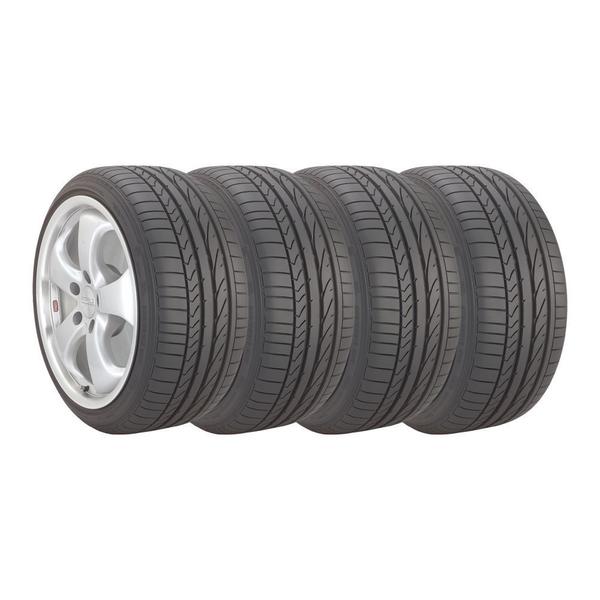 Kit 4 Pneus Bridgestone 215/40R18 RE-050A Run Flat Fabricação 2012