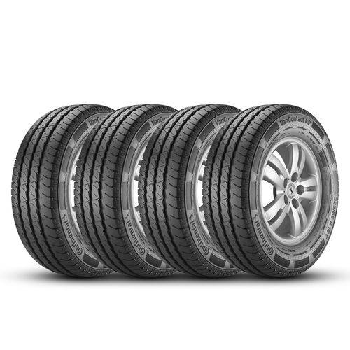 Kit 4 Pneus Continental 205/75r16c 110/108r Vancontact Ap # 8pr