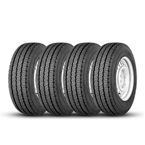 Kit 4 Pneus Continental Aro 16 225/75R16C 118/116R Vanco-8 10PR