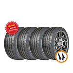 Kit 4 Pneus Delinte Aro 15 185/45r15 Dh2 75v + Válvulas