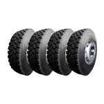 Kit 4 Pneus DRC Aro 22,5 275/80R22,5 D941 16 Lonas 149/146L