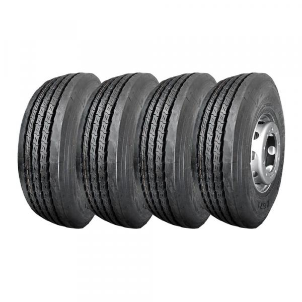 Kit 4 Pneus DRC Aro 22,5 295/80R22,5 D-671 18 Lonas 152/149M