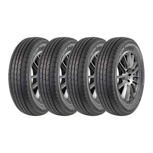 Tamanhos, Medidas e Dimensões do produto Kit 4 Pneus Dunlop Aro 13 185/70r13 Sp Touring T1 86t