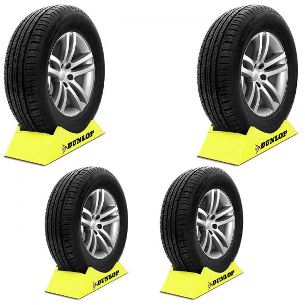 Kit 4 Pneus Dunlop Aro 17 225/65R17 102V GRANDTREK PT3 Caminhonete Pick-Up SUV