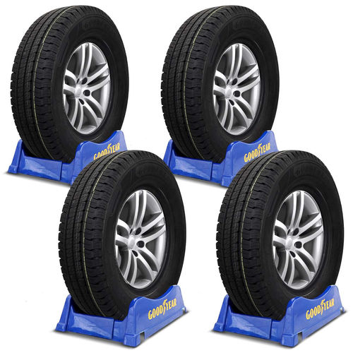 Kit 4 Pneus Goodyear Aro 16 205/75r16 113/111q Cargo Marathon 2 Utilitários Leves Van Furgão Pick-up