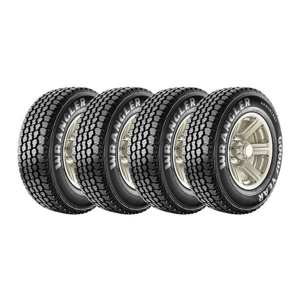 Kit 4 Pneus Goodyear Aro 16 245/75R16 Wrangler Armortrac 114S