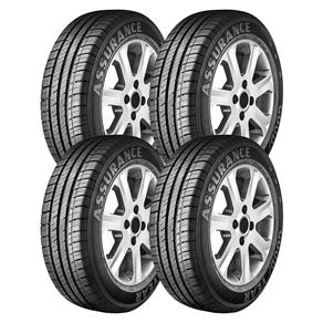 Kit 4 Pneus Goodyear Assurance 175/70 R13 82T - Preto