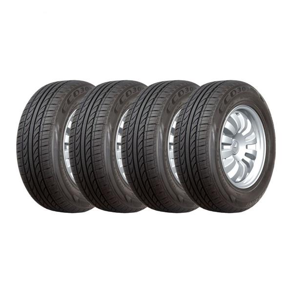 Kit 4 Pneus Mazzini Aro 16 205/55R16 Eco-307 91V