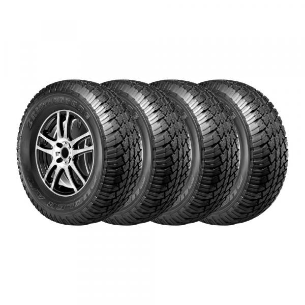 Kit 4 Pneus para Fiat Strada Bridgestone Aro 15 205/70R15 Dueler A/T 693 96T