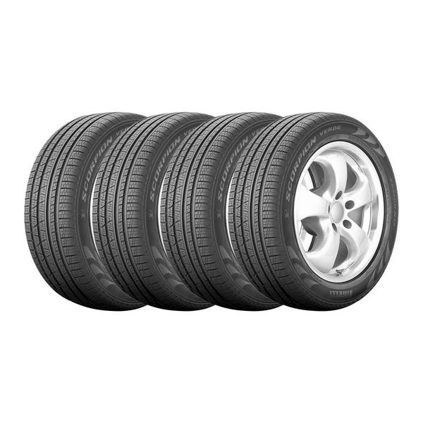 Kit 4 Pneus Pirelli Aro 20 245/45R20 Scorpion Verde All Season 103W