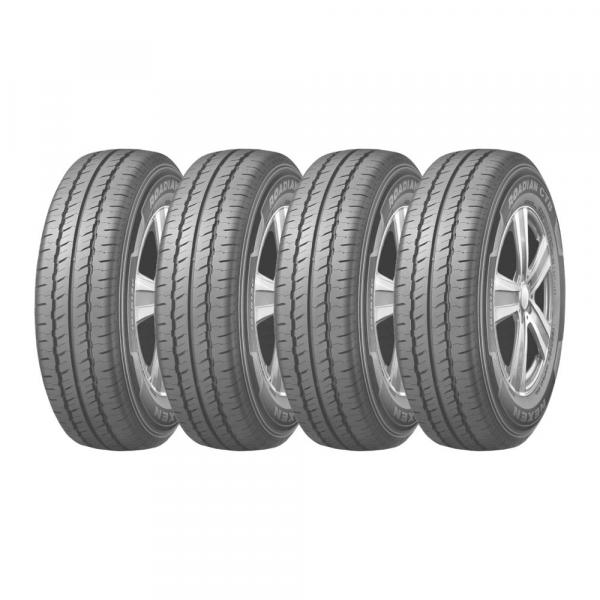 Kit 4 Pneus Roadstone Aro 16 205/75R16C Roadian CT-8 10 Lonas 113/111R