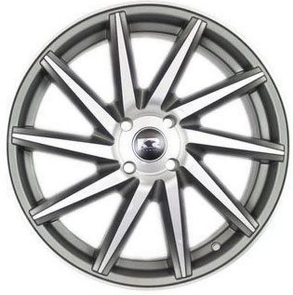 Kit 4 Rodas Aro 20x7,5 Vossen 4x100 GD Krmai K51