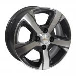 Kit 4 Rodas Aro 14x6 Gm Onix Ltz 4x100 BD Krmai R82